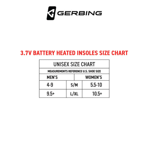 Gerbing 3V Rechargeable Heated Insoles with Remote - Battery