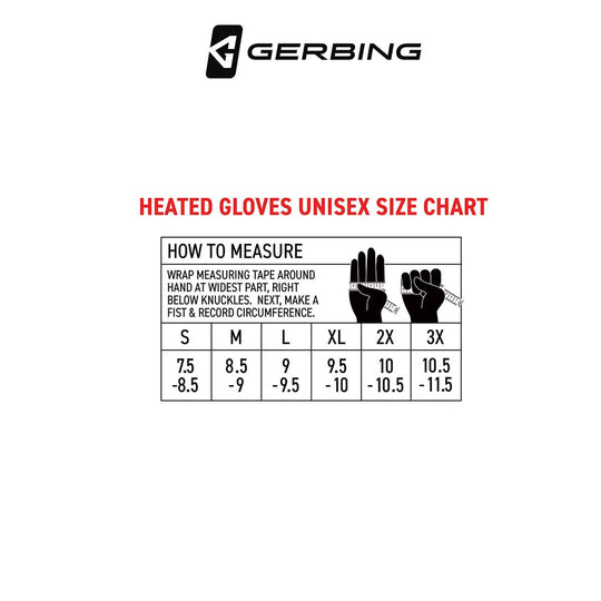 Gerbing 12V Extreme Hard Knuckle Heated Gloves - Battery