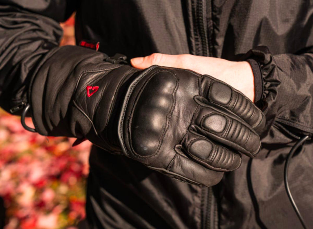 Gerbing Vanguard Heated Gloves - 12V Motorcycle - Back