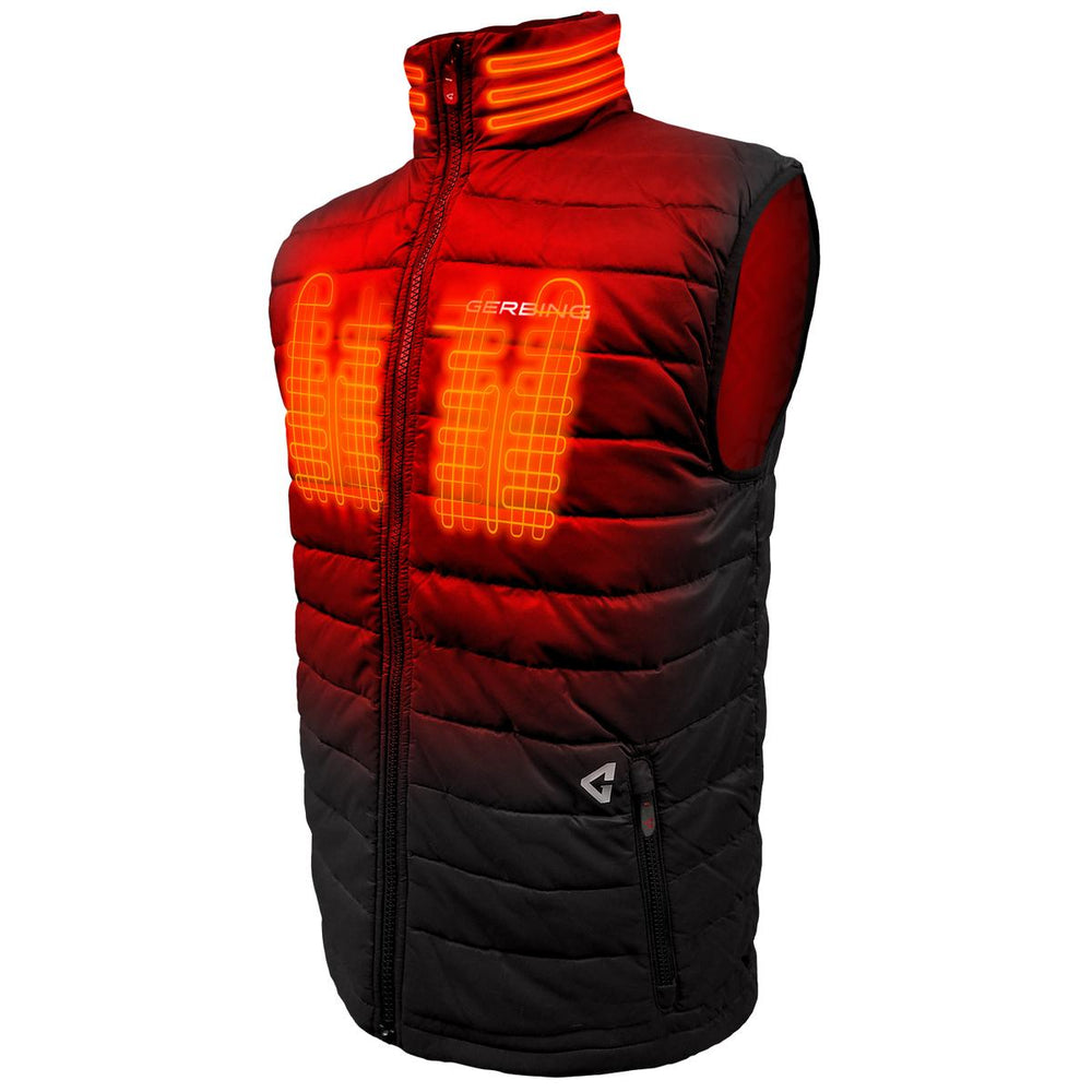 Gerbing 7V Men's Khione Puffer Heated Vest 2.0 - Front