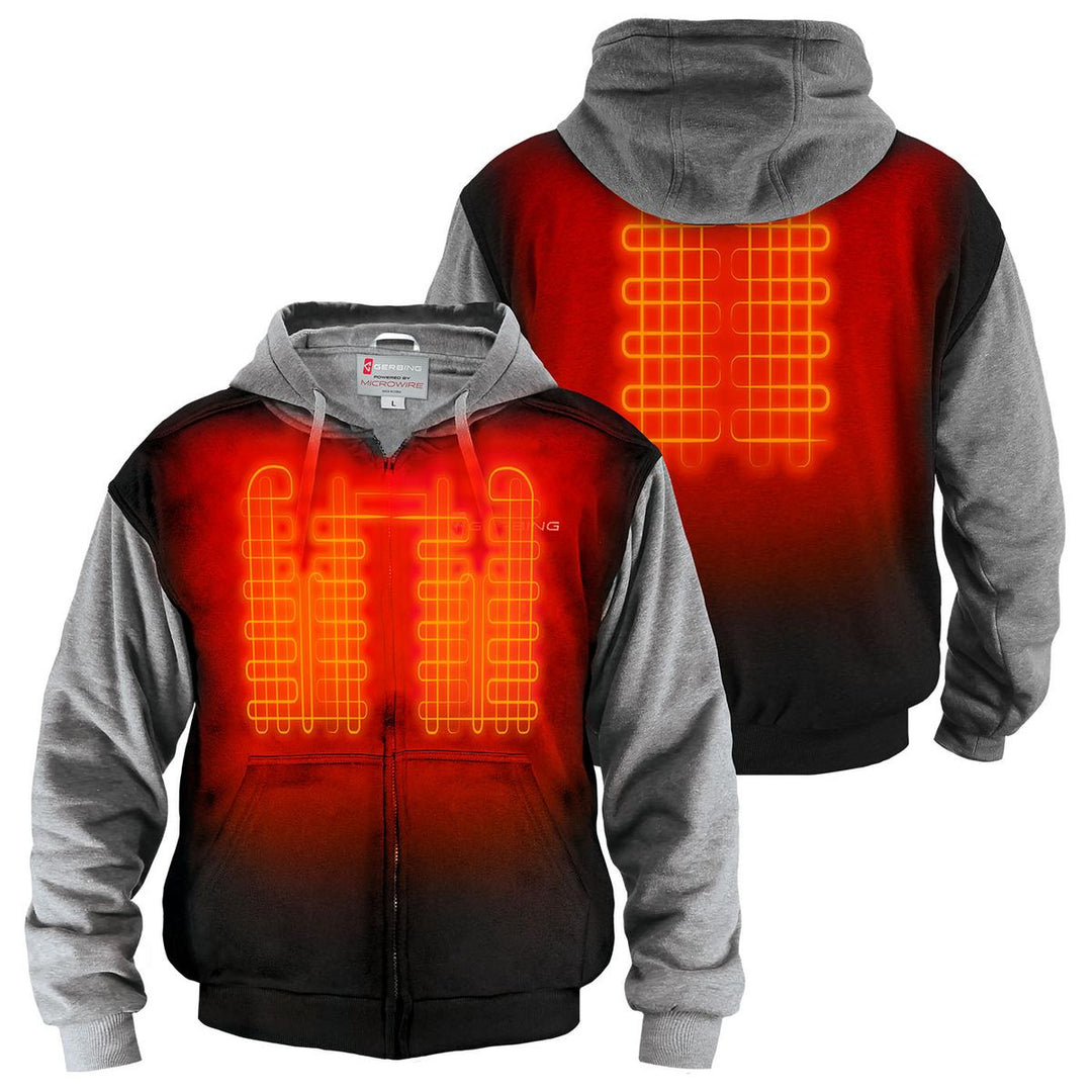 Gerbing 7V Battery Heated Hoodie Sweatshirt - Right