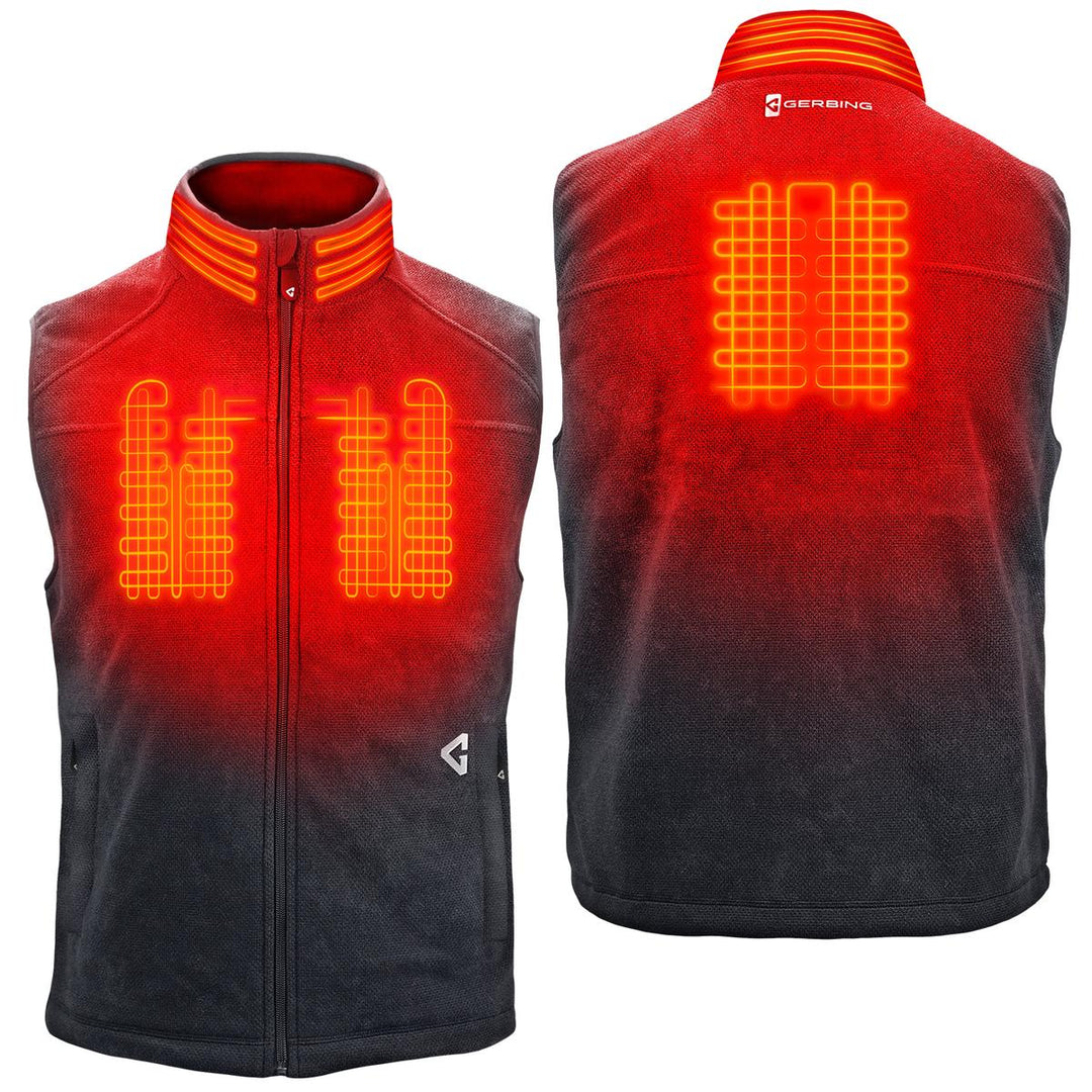 Gerbing 7V Men's Thermite Fleece Heated Vest 2.0 - Back