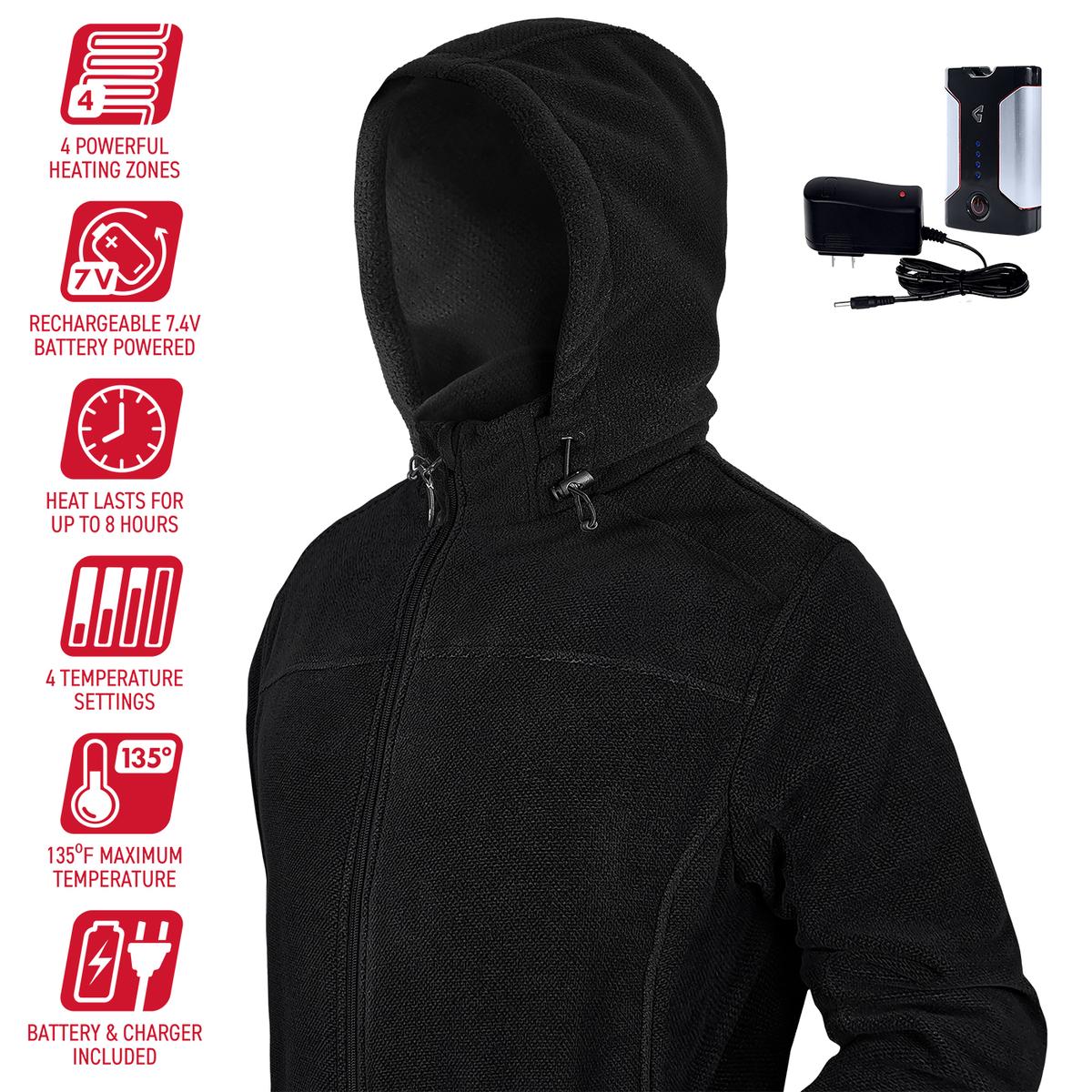 Gerbing 7V Men s Thermite Fleece Heated Jacket 2.0 Gerbing Heated Clothing